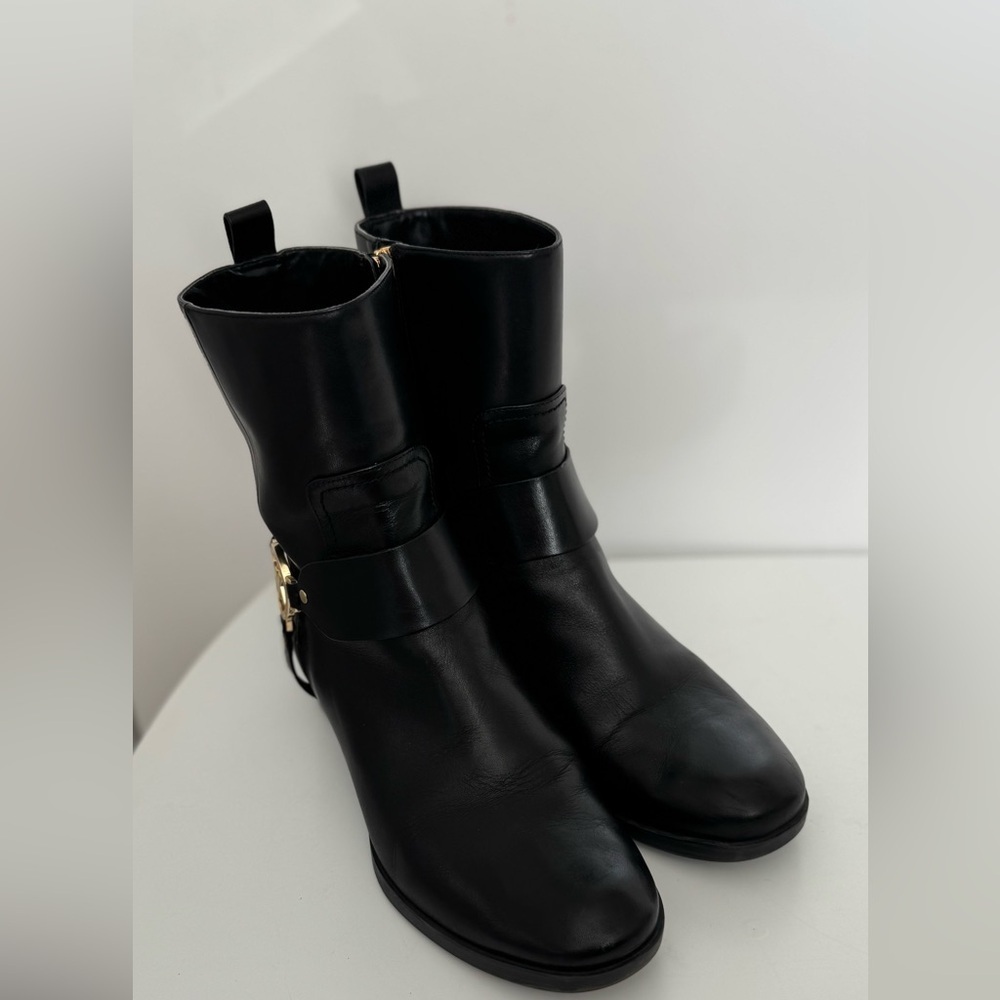 Michael Kors Turner leather ankle boots size 8.5 - Picture 5 of 8